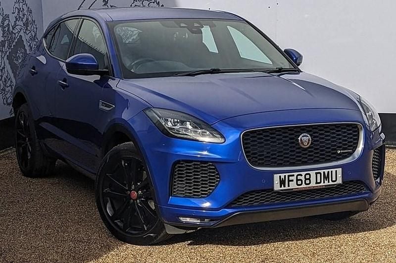 Blue Used 2018 Jaguar E-Pace R-Dynamic SUV | £16,295 (Fair price) - Image 1/1