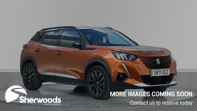 Orange Used 2022 Peugeot e-2008 Premium SUV | £13,190 (Fair price) - Image 1/4
