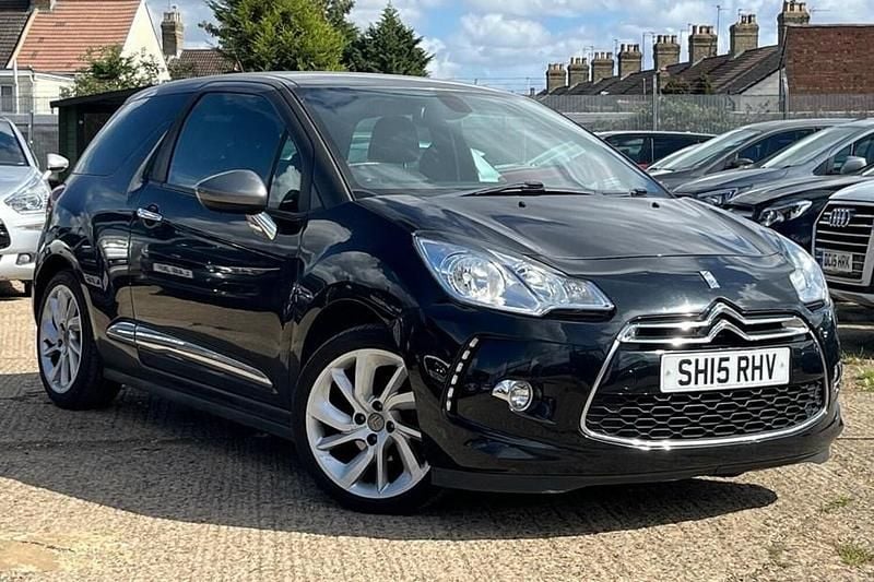 Black Used 2015 Citroën DS3 Hatchback | £3,588 (Good price) - Image 1/1