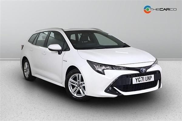 White Used 2021 Toyota Corolla Sport Estate | £18,275 (Fair price) - Image 1/1