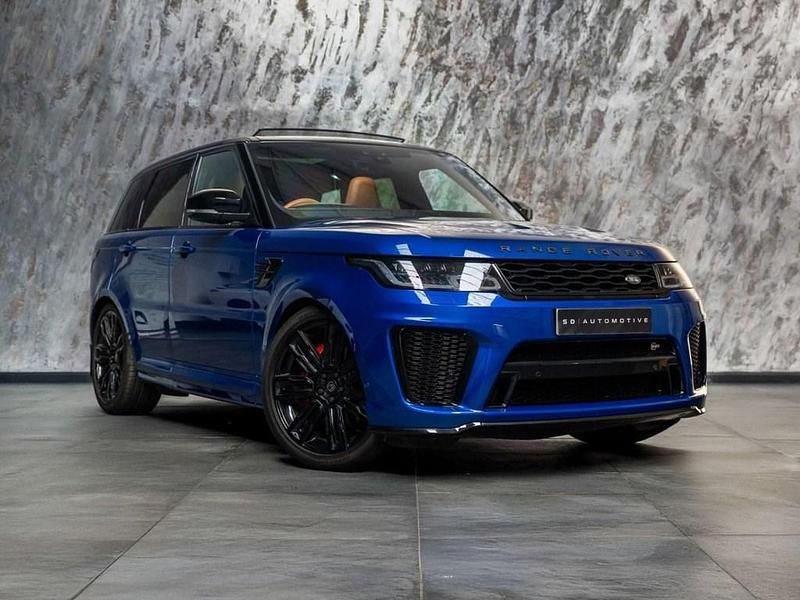 Used Land Rover Range Rover Sport SVR 575 HP (422 kW) 2018 Blue SUV