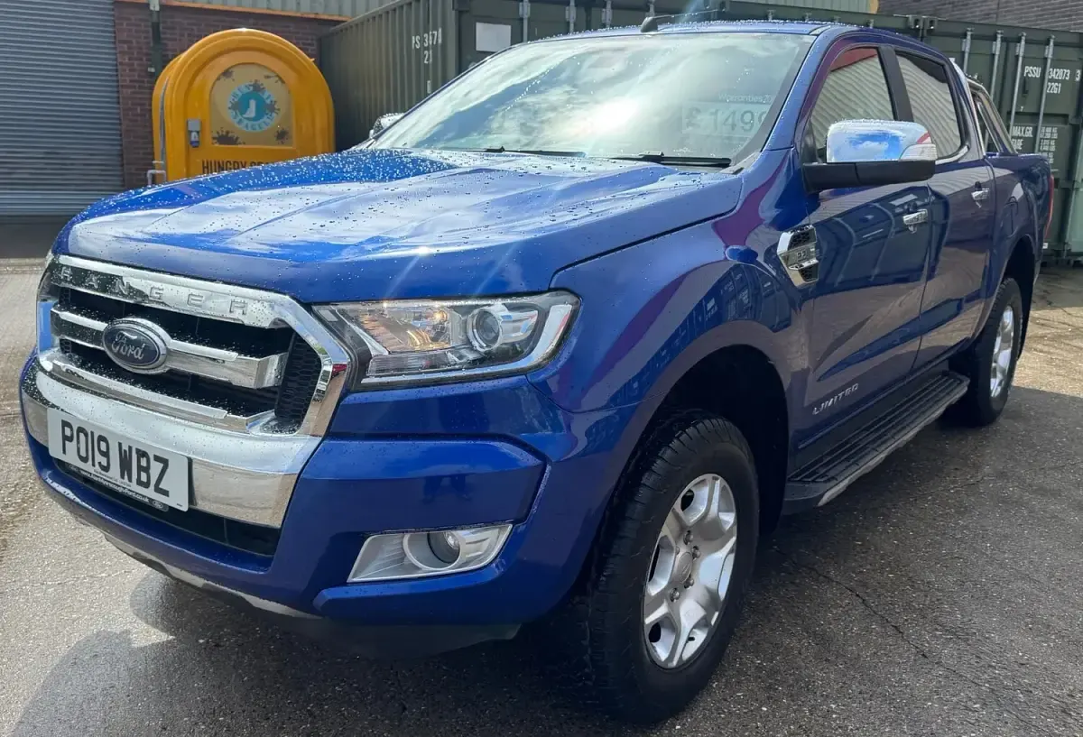 Used Ford Ranger Limited 160 HP (117 kW) 2019 Blue Pickup