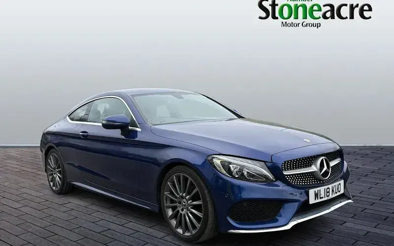Used Mercedes C200 AMG line 184 HP (135 kW) 2018 Coupe