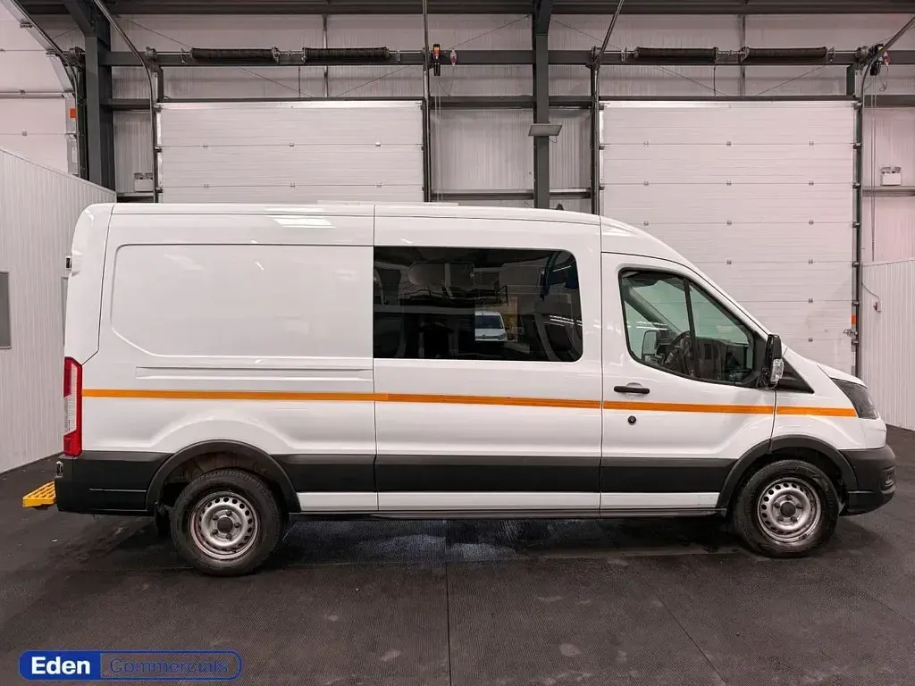 Used Ford Transit 130 HP (95 kW) 2022 White Van