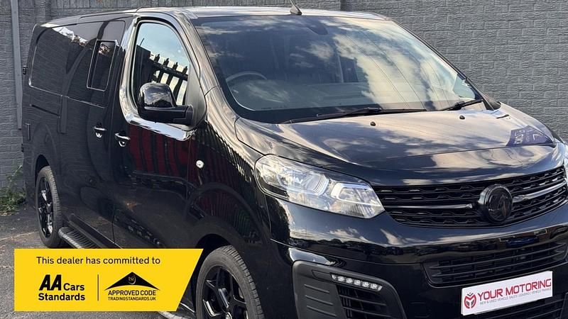 Used Vauxhall Vivaro Sportive 145 HP (106 kW) 2022 Black MPV
