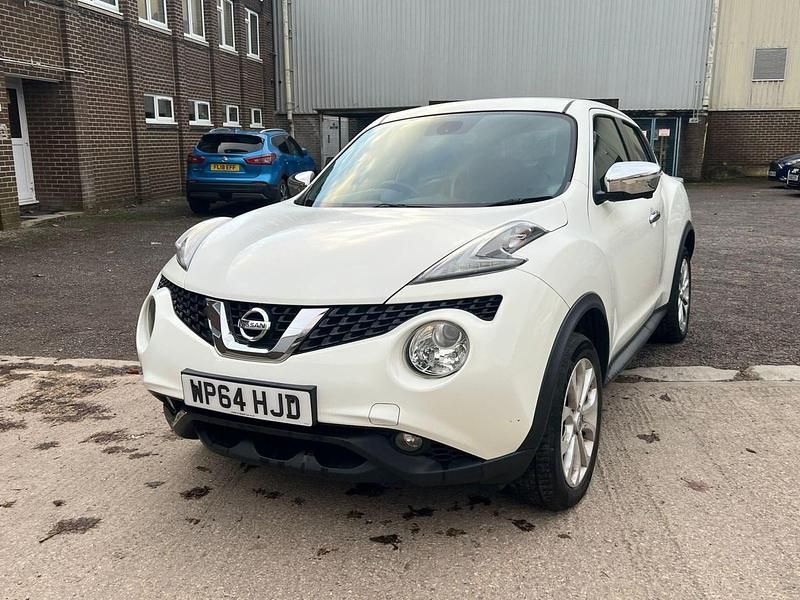Used Nissan Juke Tekna 2014 White SUV