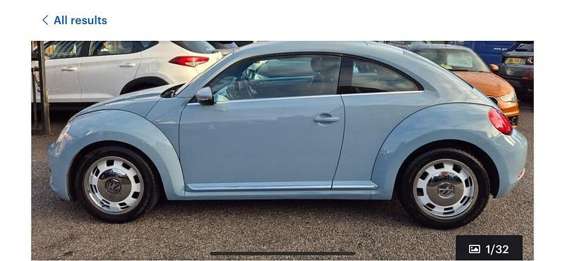 Blue Used 2012 VW Beetle Design Hatchback | £4,250 (Good price) - Image 1/1