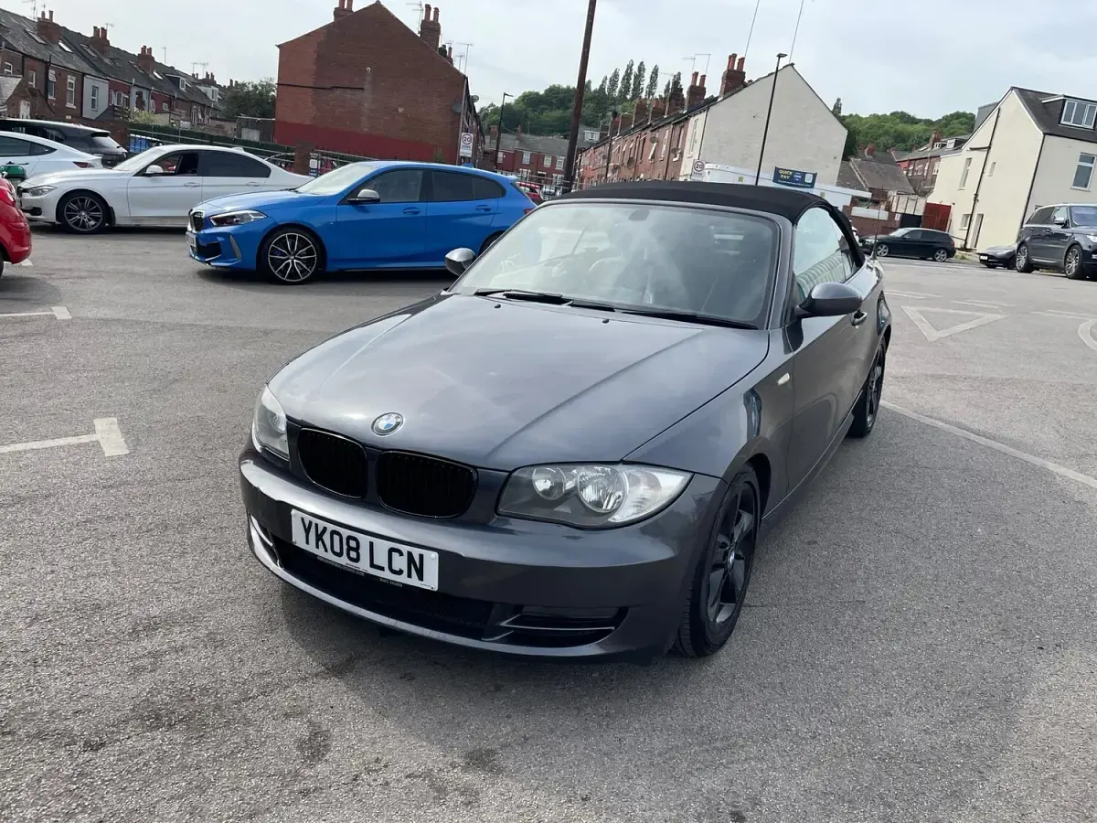 Used BMW 120 Cabriolet 2008 Grey Cabriolet