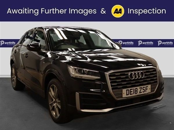 Black Used 2018 Audi Q2 S-Line SUV | £13,970 (Fair price) - Image 1/1