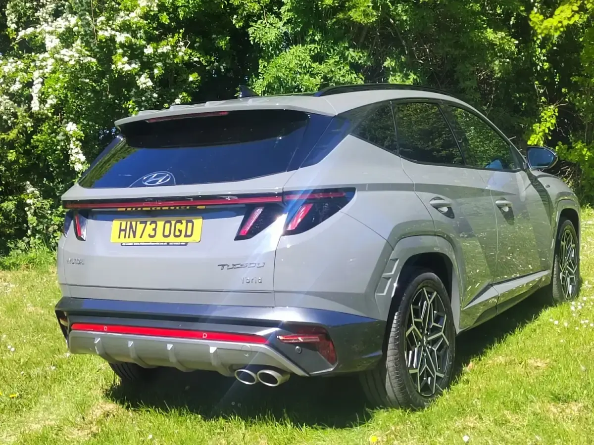 Usado Hyundai Tucson N Line 178 HP (130 kW) 2023 Cinzento SUV