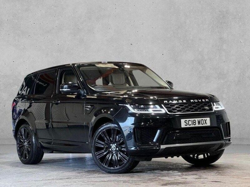 Black Used 2018 Land Rover Range Rover Sport HSE SUV | £22,500 (Fair price) - Image 1/4