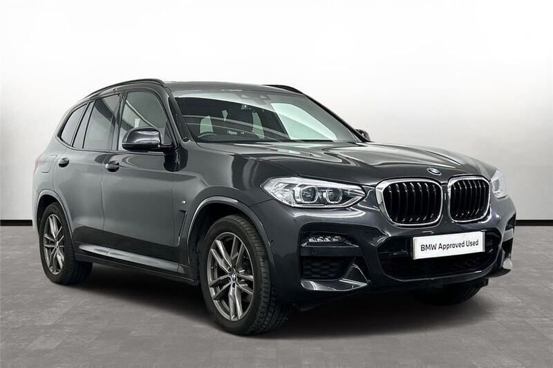 Grey Used 2020 BMW X3 M Sport SUV | £25,000 (Good price) - Image 1/3