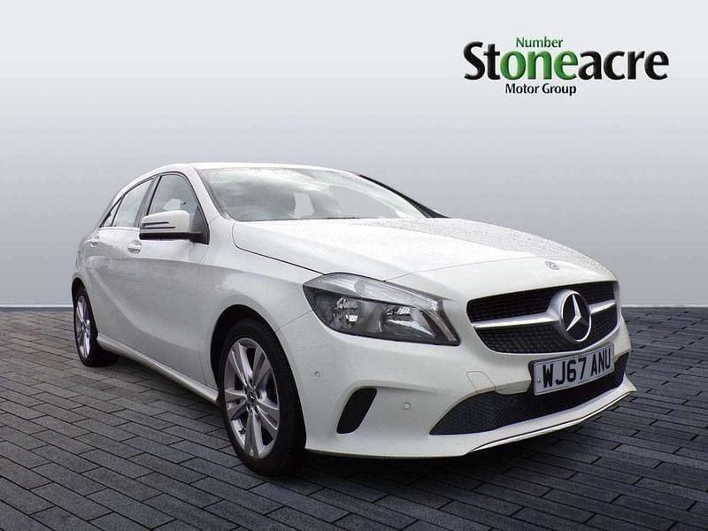 White Used 2017 Mercedes A160 Executive Hatchback | £9,995 (Fair price) - Image 1/4