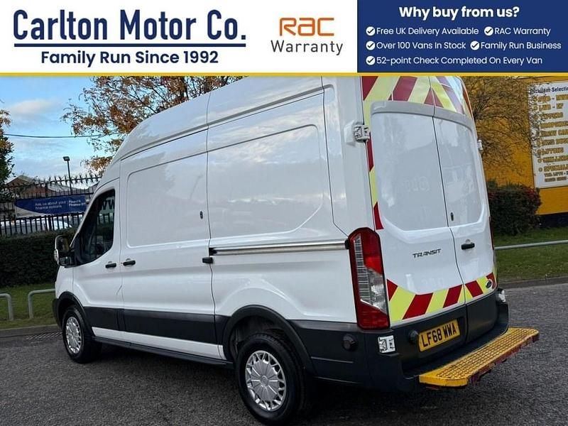 Used Ford Transit 130 HP (95 kW) 2018 White Van