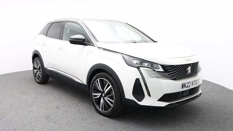 White Used 2022 Peugeot 3008 Premium Hatchback | £19,999 (Fair price) - Image 1/4