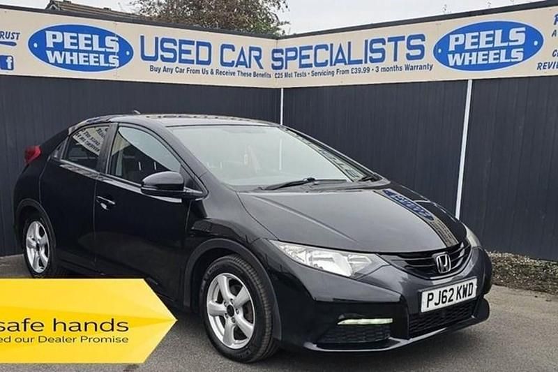 Black Used 2012 Honda Civic SE Hatchback | £4,275 (Fair price) - Image 1/1