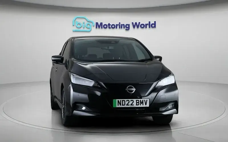 Used Nissan Leaf N-Connecta 110 kW (150 HP) 2022 Black Hatchback