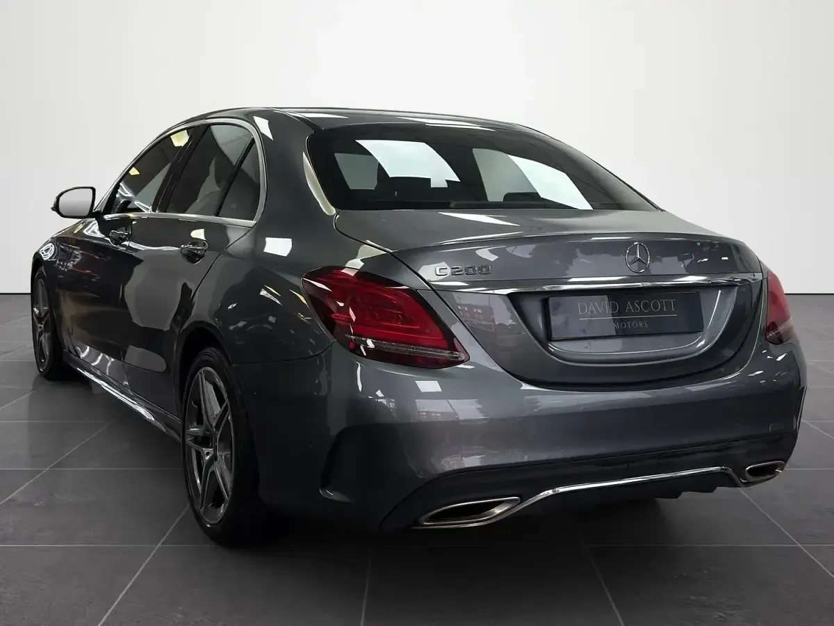 Used Mercedes C200 AMG line 2018 Grey Sedan