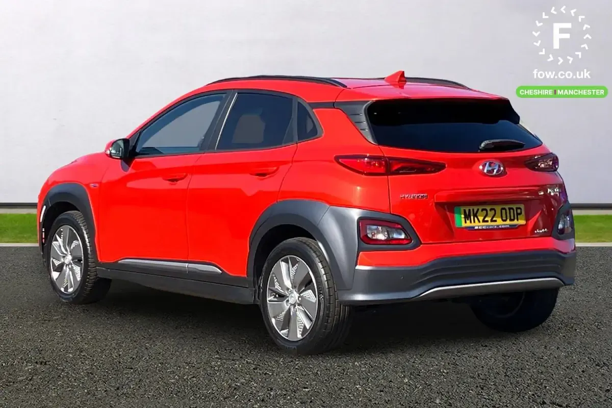 Used Hyundai Kona Premium 100 kW (136 HP) 2022 Orange SUV