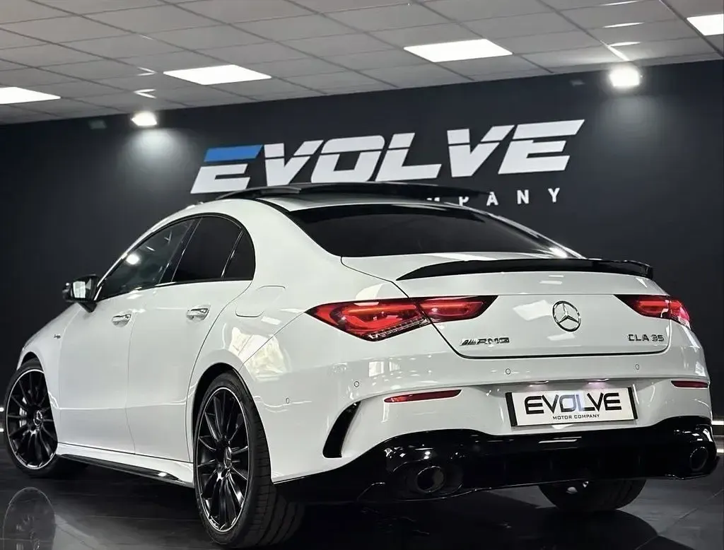 Used Mercedes CLA35 AMG Premium Plus 2021 White Coupe