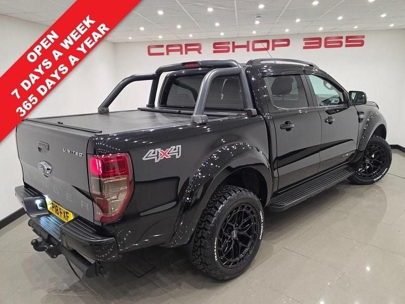 Begagnad Ford Ranger S 2018 Svart Pickup