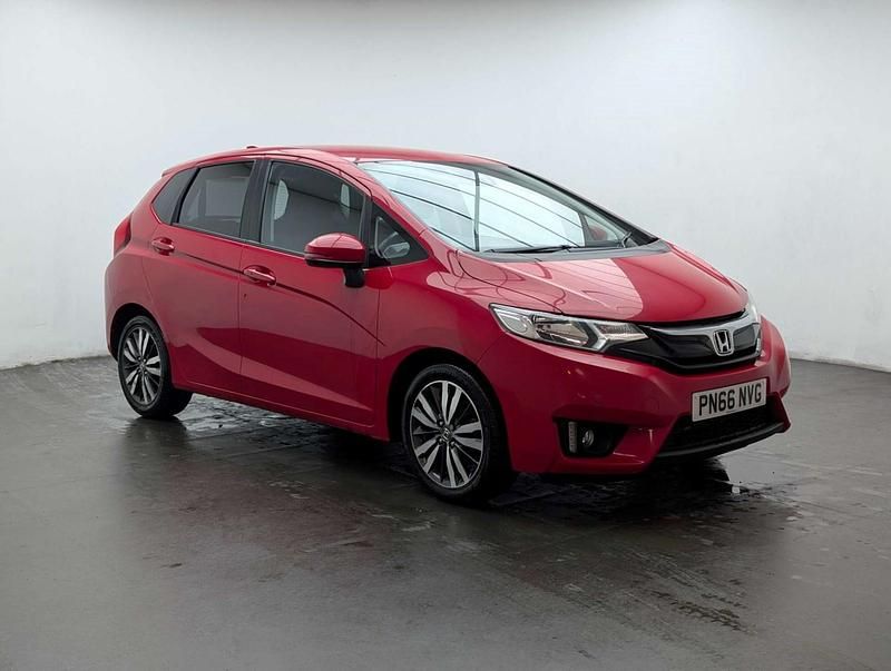 Begagnad Honda Jazz EX 102 HK (75 kW) 2016 Röd Halvkombi