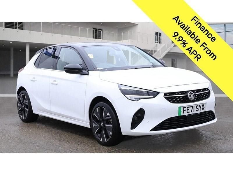 White Used 2021 Vauxhall Corsa-e Elite Hatchback | £8,195 (Fair price) - Image 1/3