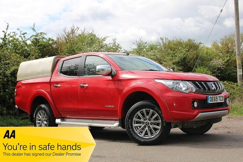Red Used 2019 Mitsubishi L200 Warrior Pickup | £11,490 (Good price) - Image 1/3