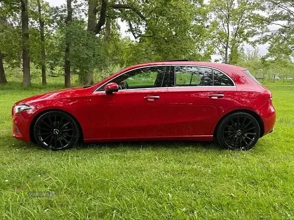Used Mercedes A180 Premium Plus 116 HP (85 kW) 2019 Red Hatchback