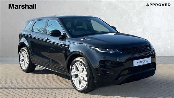 Black Used 2022 Land Rover Range Rover evoque SE Dynamic SUV | £26,887 (Fair price) - Image 1/4