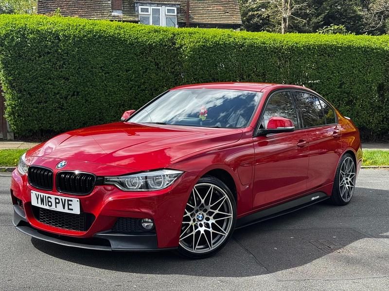 Used BMW 330e M Sport 2016 Red Sedan