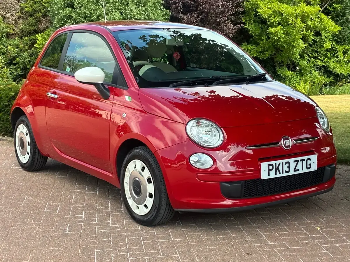Used Fiat 500 69 HP (50 kW) 2013 Red Hatchback