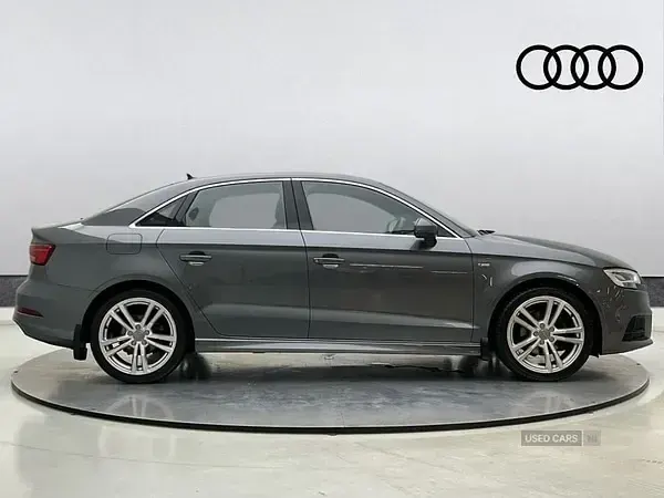 Used Audi A3 S-Line 150 HP (110 kW) 2020 Grey Sedan