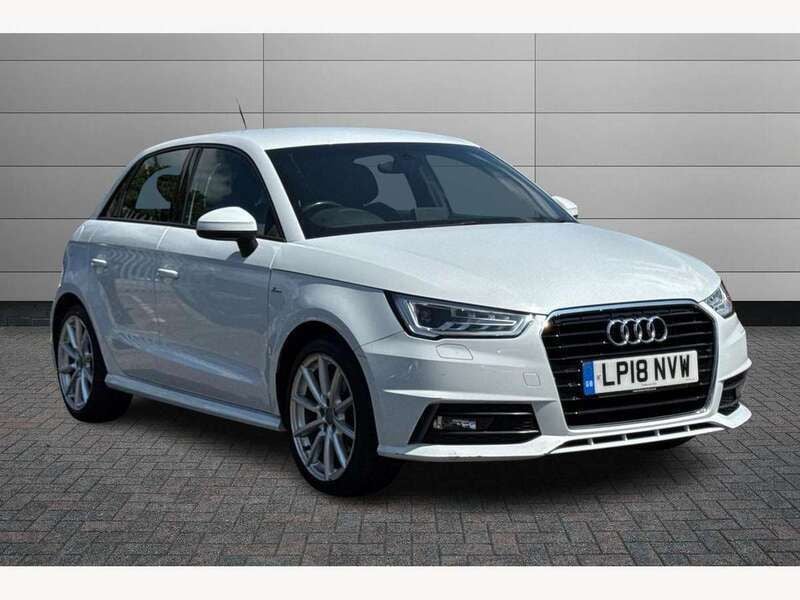 White Used 2018 Audi A1 S-Line Hatchback | £14,895 (Fair price) - Image 1/4