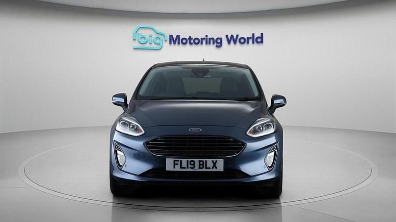 Used Ford Fiesta Titanium X 125 HP (91 kW) 2019 Blue Hatchback