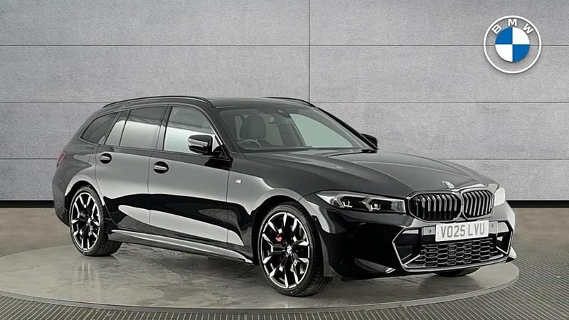 Black Used 2025 BMW 320 M Sport Estate | £39,450 - Image 1/4