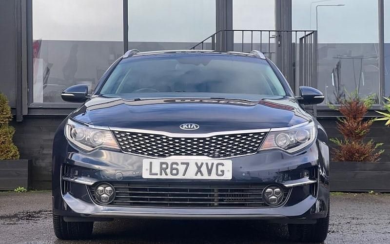 Used Kia Optima 141 HP (103 kW) 2017 Blue Estate