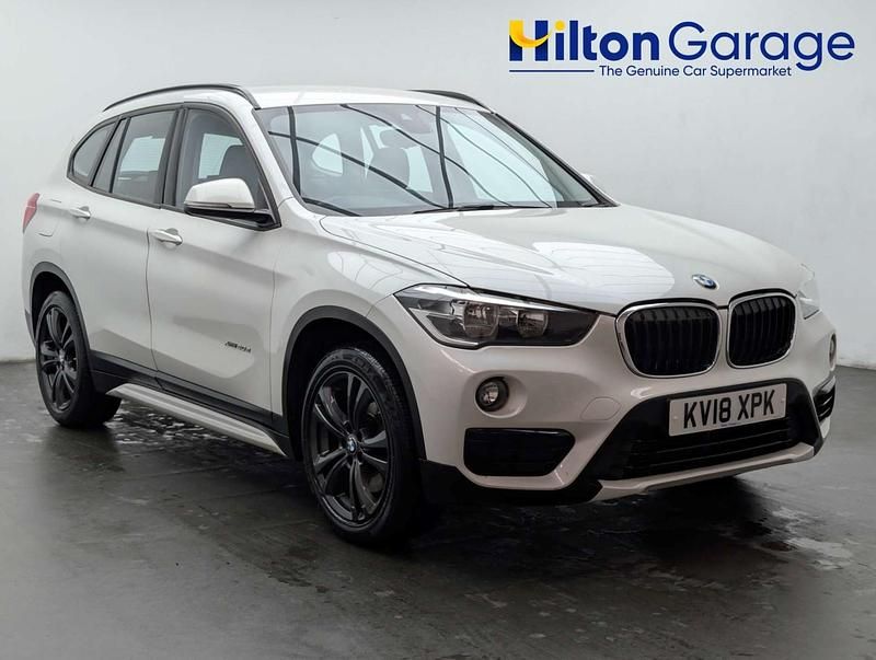 Used BMW X1 Sport Line 190 HP (139 kW) 2018 White SUV