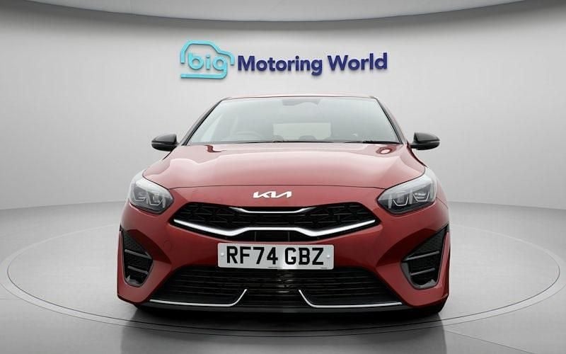 Used Kia Ceed GT-Line 140 HP (102 kW) 2024 Red Hatchback