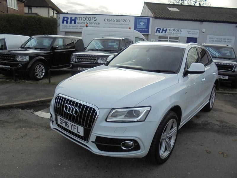 Used Audi Q5 S-line plus 2016 White SUV