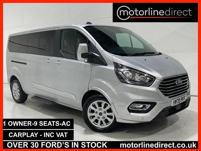 Silver Used 2020 Ford Tourneo Custom Titanium Van | £20,975 (Good price) - Image 1/3