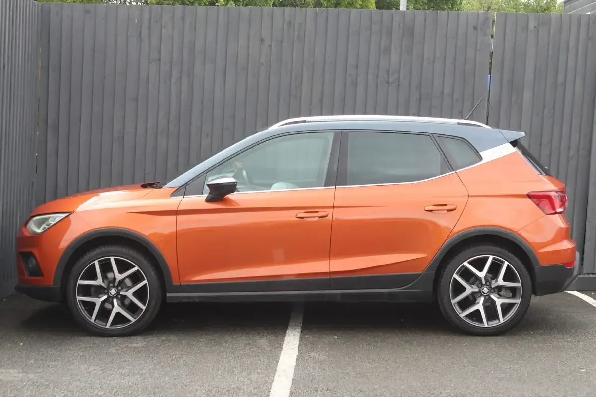 Used Seat Arona FR Sport 115 HP (84 kW) 2019 Orange SUV