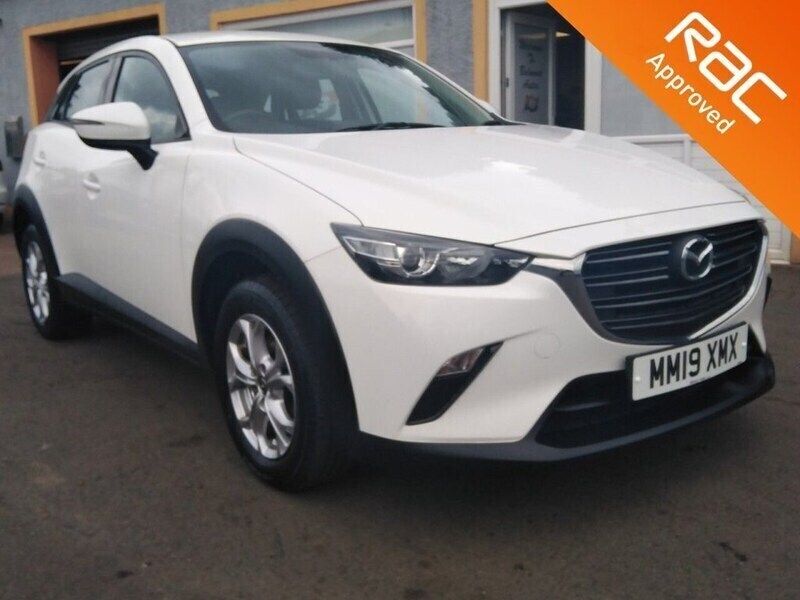 White Used 2019 Mazda CX-3 SUV | £9,999 (Good price) - Image 1/4