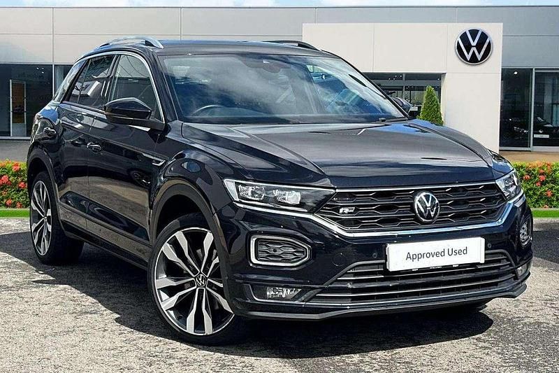Black Used 2021 VW T-Roc R-line SUV | £21,999 (Fair price) - Image 1/4