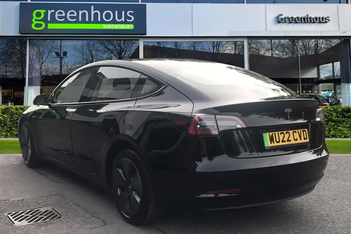Used Tesla Model 3 Standard Range 2022 Black Sedan
