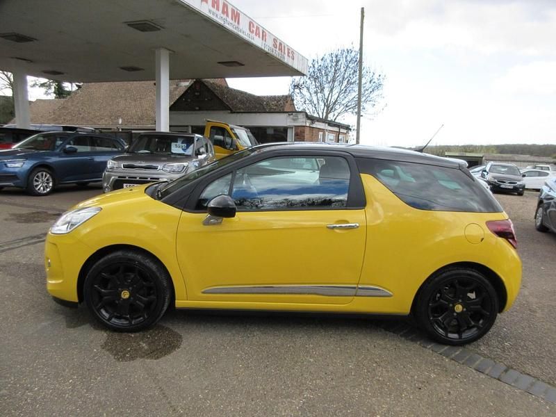 Used Citroën DS3 110 HP (80 kW) 2014 Yellow Hatchback