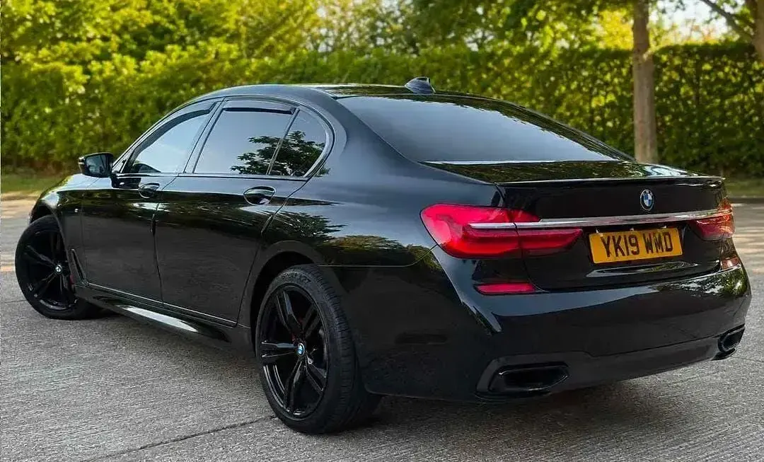 Used BMW 740L M Sport 2019 Black Sedan