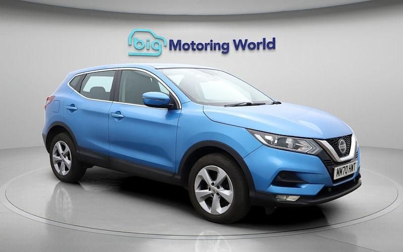 Used Nissan Qashqai Acenta Premium 158 HP (116 kW) 2021 Blue SUV