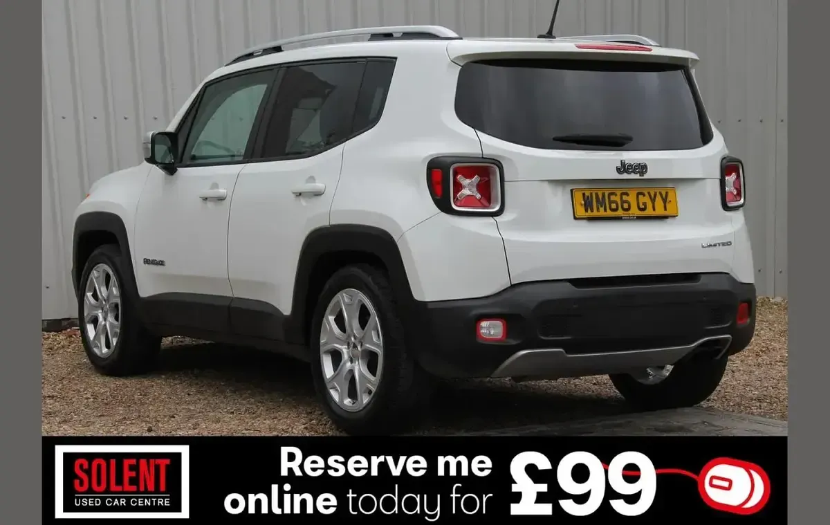 Usado Jeep Renegade Limited 140 CV (102 kW) 2017 Blanco SUV