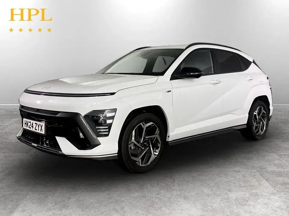 Used Hyundai Kona N Line 141 HP (103 kW) 2024 White SUV